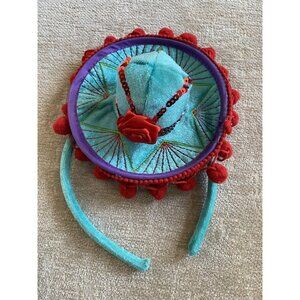 Mini Mexican Hat Sombrero Headband Yellow Adult Women's Costume Accessory